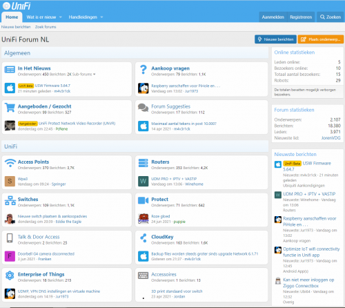 Screenshot from https://unifi-forum.nl